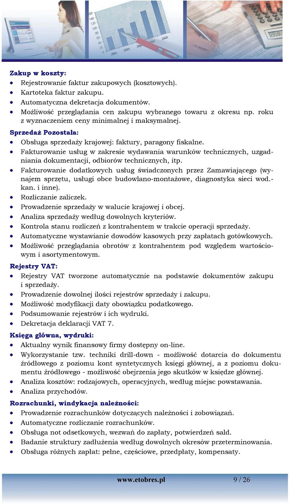 Fakturowanie usług w zakresie wydawania warunków technicznych, uzgadniania dokumentacji, odbiorów technicznych, itp.