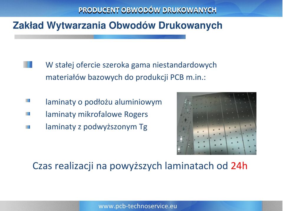 : laminaty o podłożu aluminiowym laminaty mikrofalowe Rogers