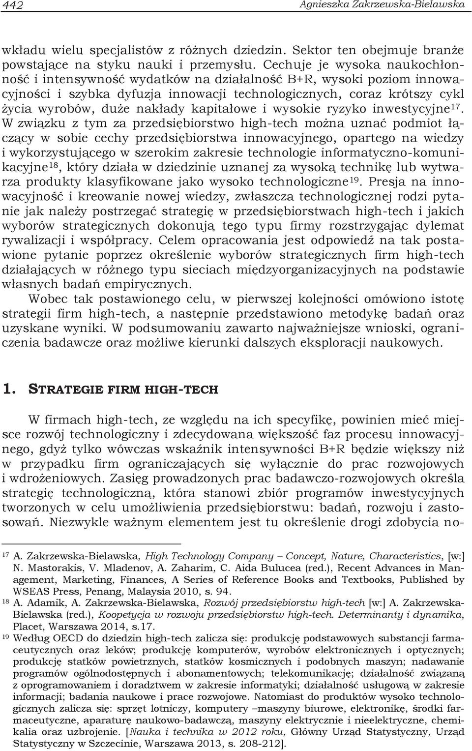 kapitałowe i wysokie ryzyko inwestycyjne 17.