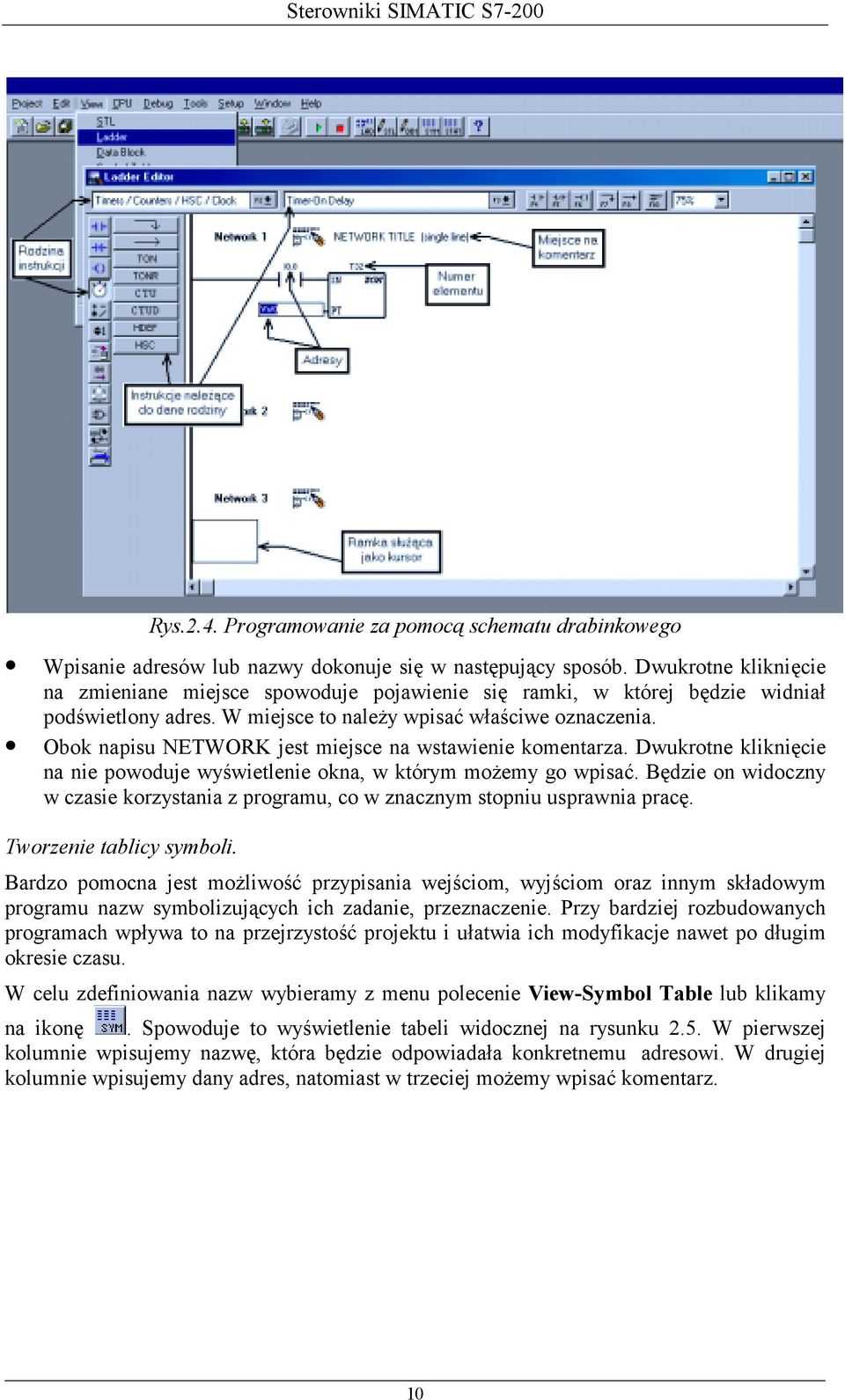 Obok napisu NETWORK jest miejsce na wstawienie komentarza. Dwukrotne kliknięcie na nie powoduje wyświetlenie okna, w którym możemy go wpisać.