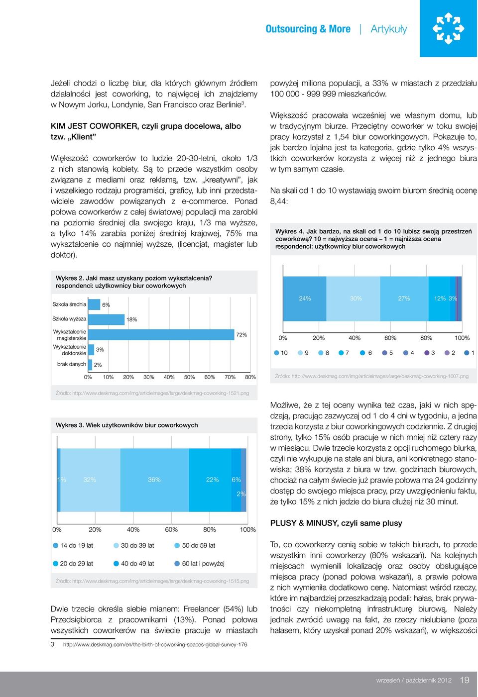 Są to przede wszystkim osoby związane z mediami oraz reklamą, tzw. kreatywni, jak i wszelkiego rodzaju programiści, graficy, lub inni przedstawiciele zawodów powiązanych z e-commerce.