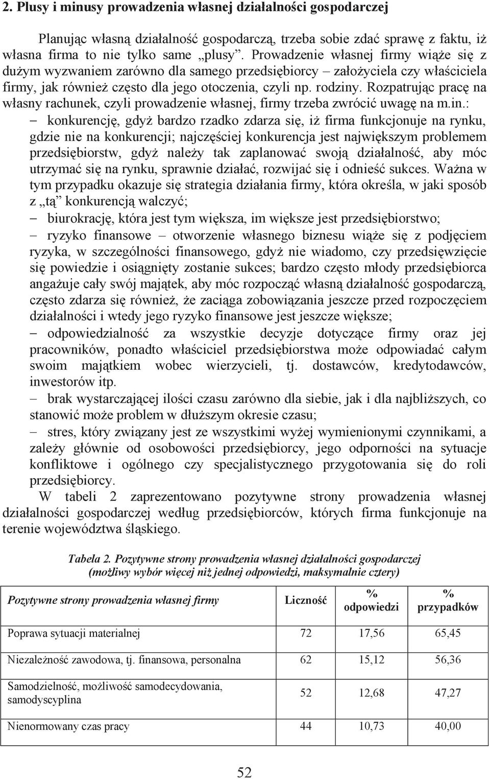 Rozpatrując pracę na własny rachunek, czyli prowadzenie własnej, firmy trzeba zwrócić uwagę na m.in.