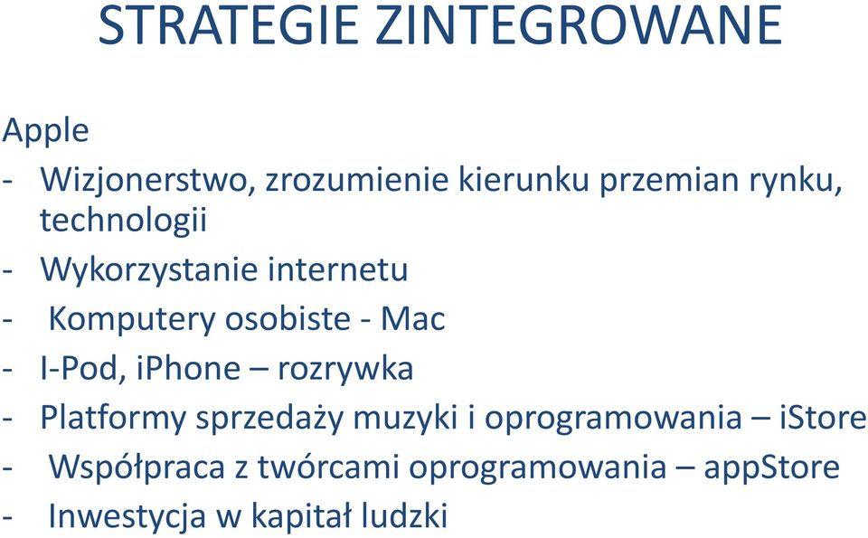 I-Pod, iphone rozrywka - Platformy sprzedaży muzyki i oprogramowania istore