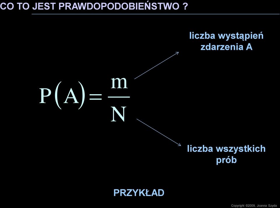 N liczba wszystkich prób