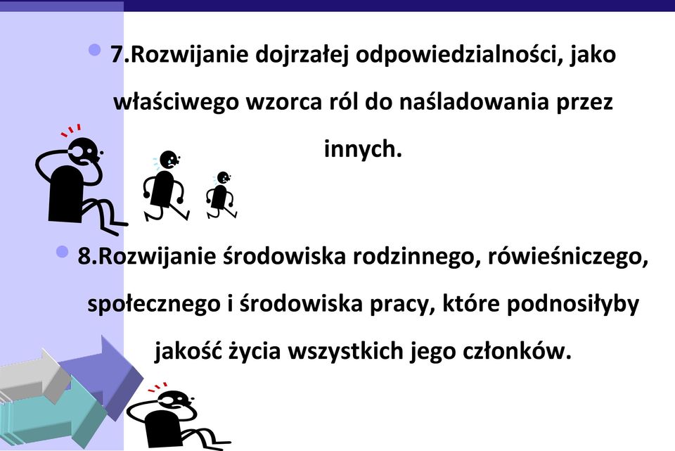 Rozwijanie środowiska rodzinnego, rówieśniczego,