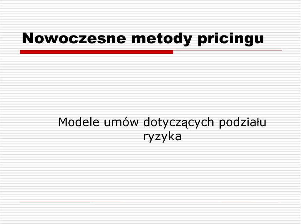 Modele umów