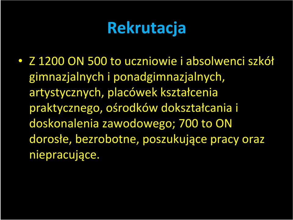 kształcenia praktycznego, ośrodków dokształcania i doskonalenia