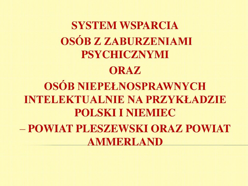 INTELEKTUALNIE NA PRZYKŁADZIE POLSKI I