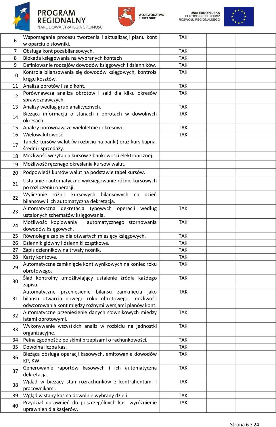 11 Analiza obrotów i sald kont. Porównawcza analiza obrotów i sald dla kilku okresów 12 sprawozdawczych. 13 Analizy według grup analitycznych.