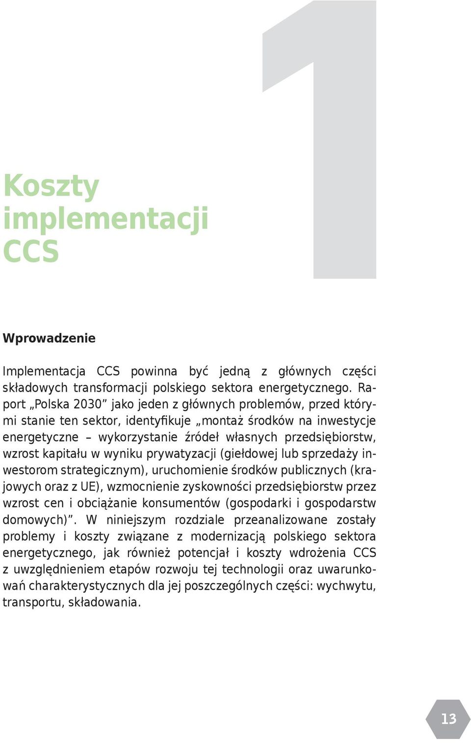 kapitału w wyniku prywatyzacji (giełdowej lub sprzedaży inwestorom strategicznym), uruchomienie środków publicznych (krajowych oraz z UE), wzmocnienie zyskowności przedsiębiorstw przez wzrost cen i