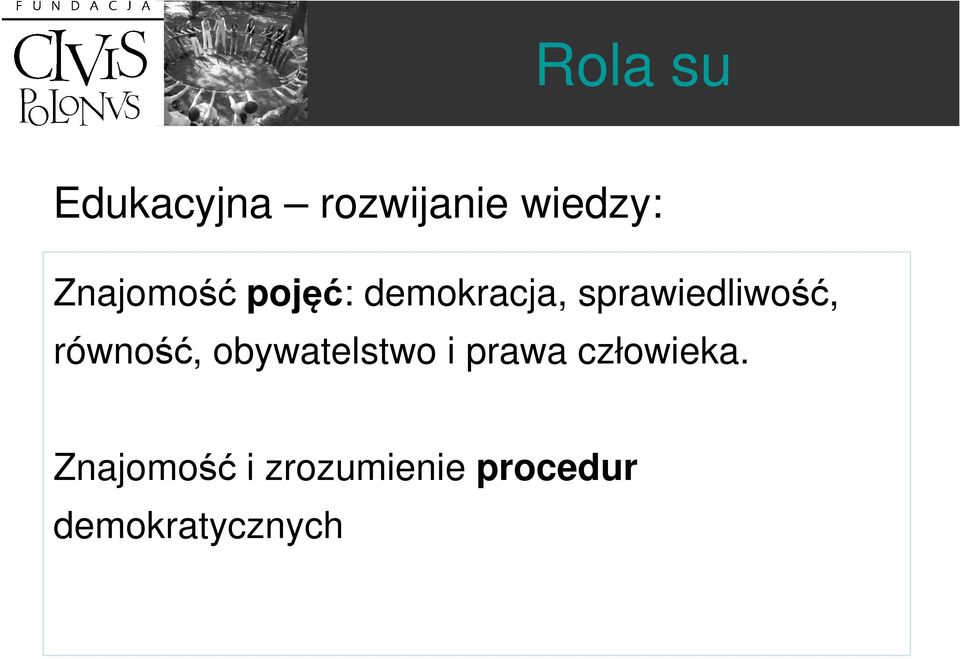 sprawiedliwość, równość, obywatelstwo i