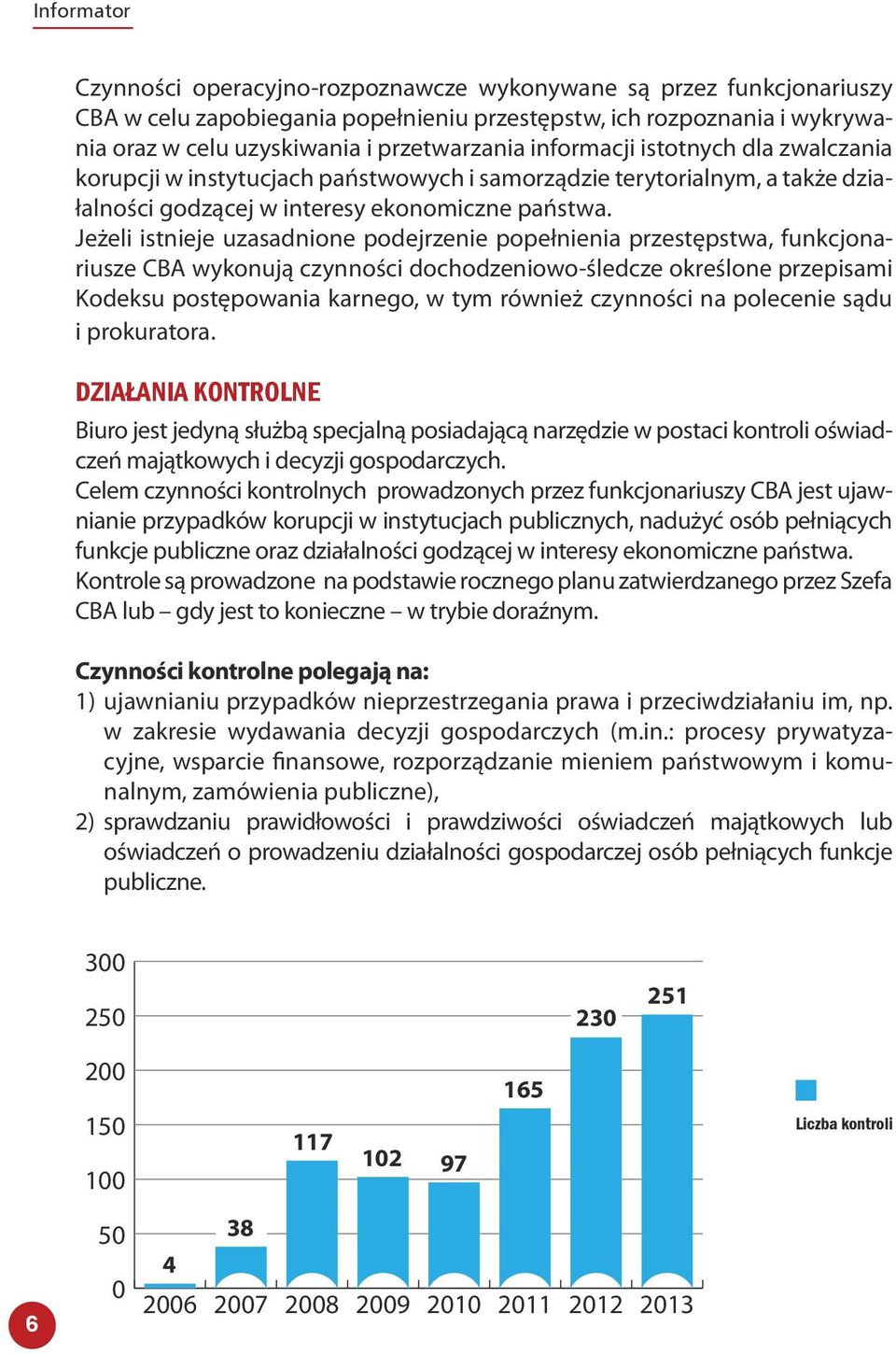 Jeżel stneje uzasadnone podejrzene popełnena przestępstwa, funkcjonarusze CBA wykonują czynnośc dochodzenowo-śledcze określone przepsam Kodeksu postępowana karnego, w tym równeż czynnośc na polecene