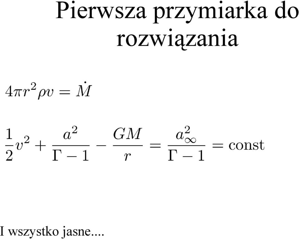 rozwiązania I