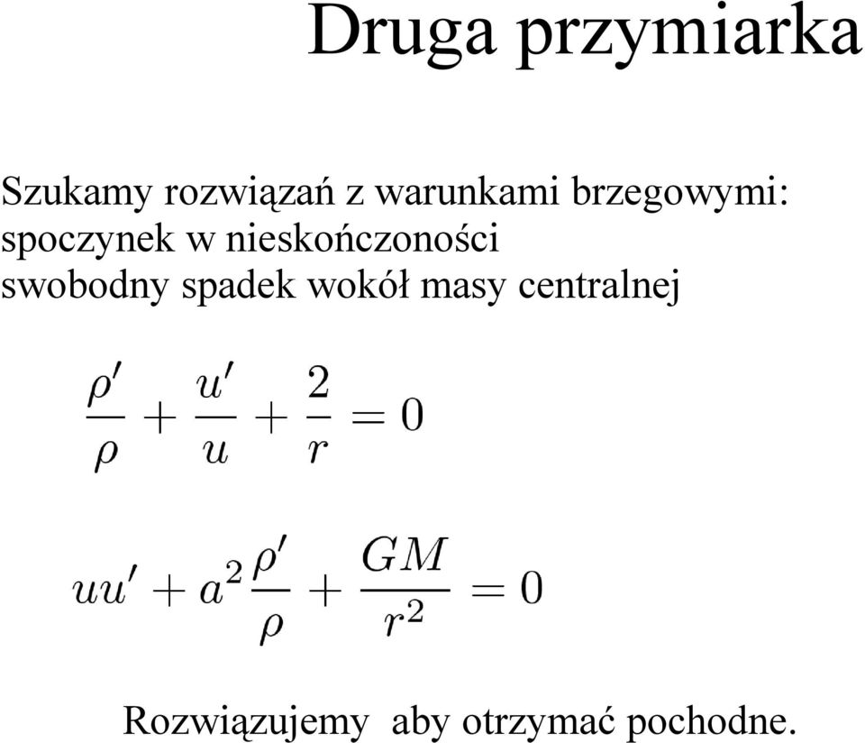 nieskończoności swobodny spadek wokół