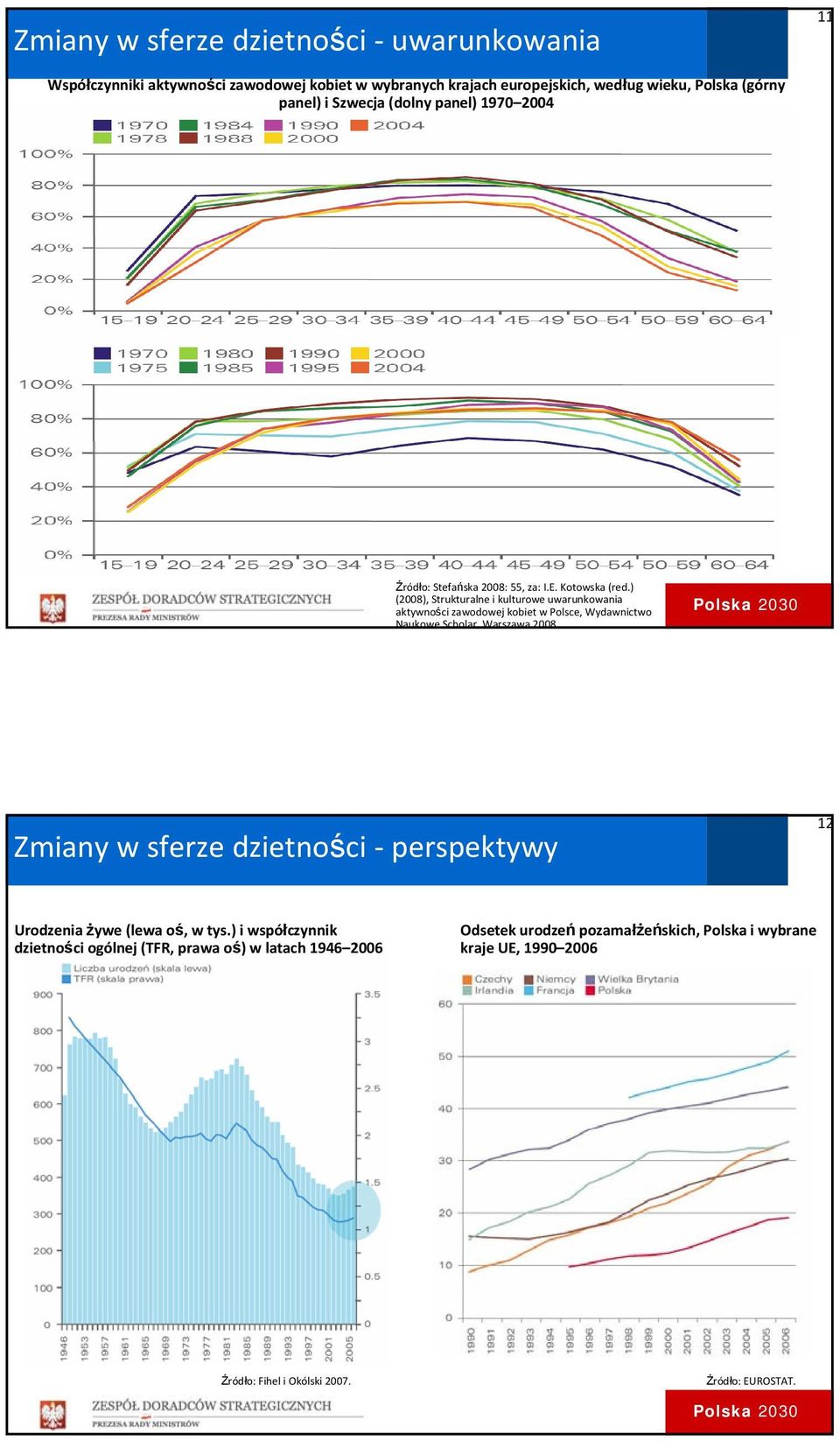 ) (2008), Strukturalne i kulturowe uwarunkowania aktywności zawodowej kobiet w Polsce, Wydawnictwo Naukowe Scholar, Warszawa 2008.