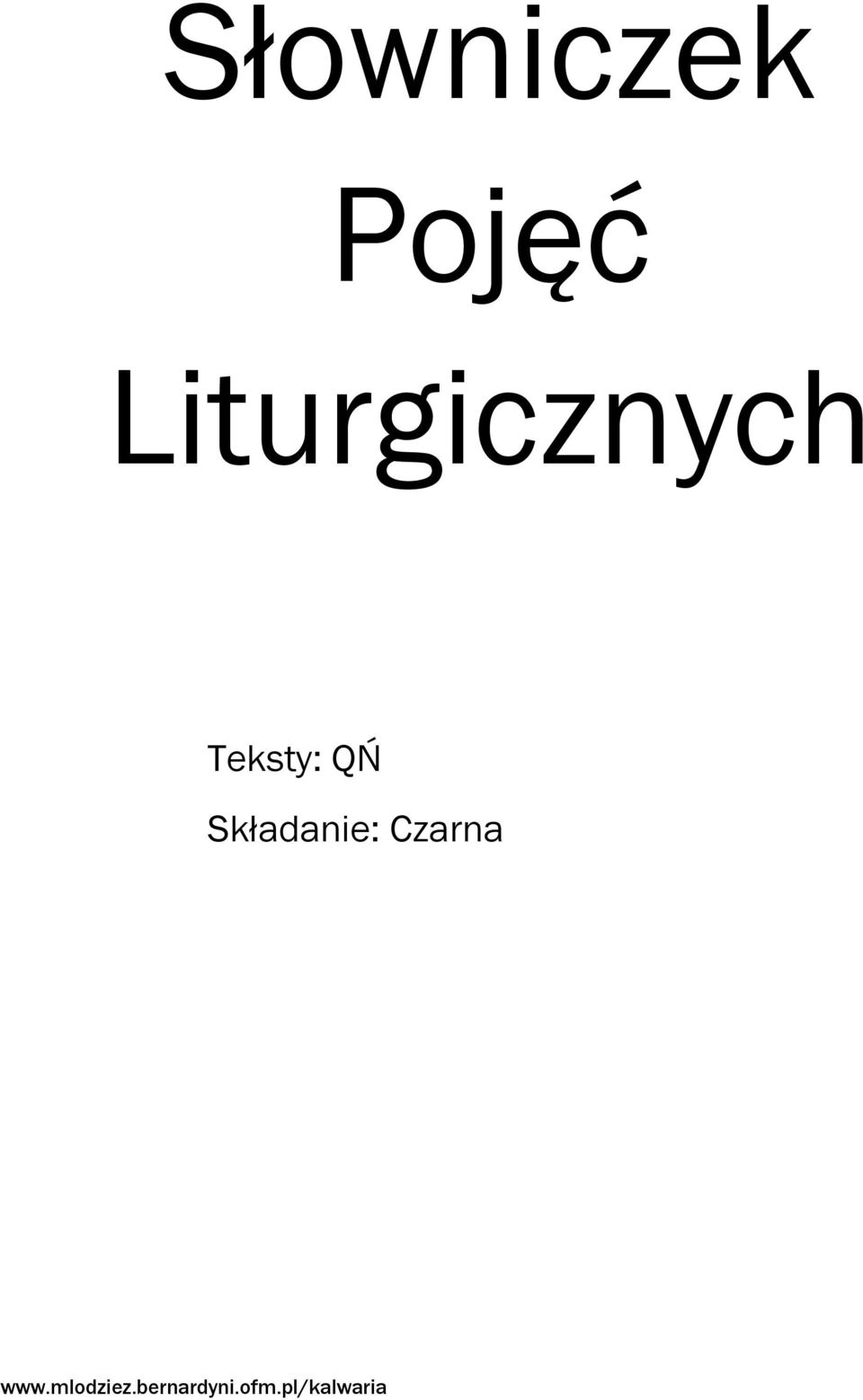 Składanie: Czarna www.