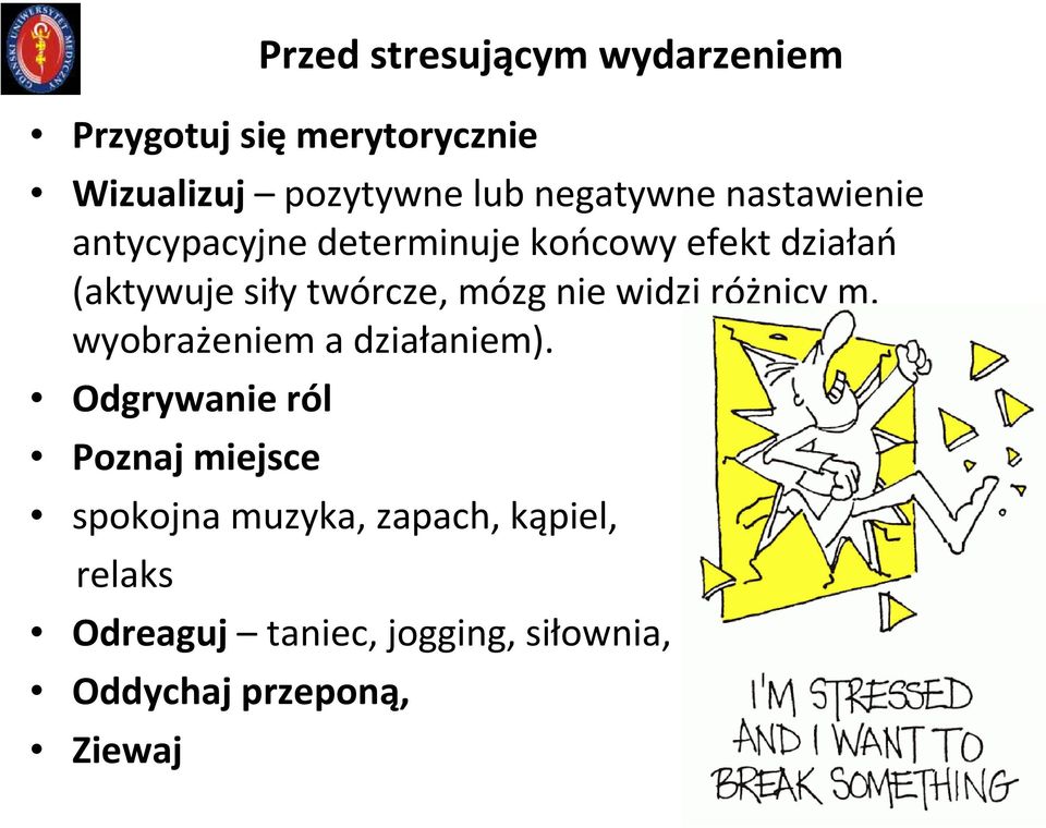 widzi różnicy m. wyobrażeniem a działaniem).