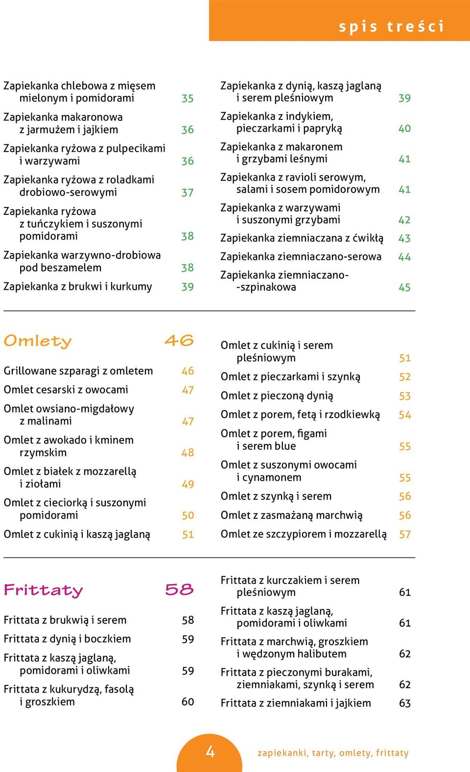 pleśniowym 39 Zapiekanka z indykiem, pieczarkami i papryką 40 Zapiekanka z makaronem i grzybami leśnymi 41 Zapiekanka z ravioli serowym, salami i sosem pomidorowym 41 Zapiekanka z warzywami i