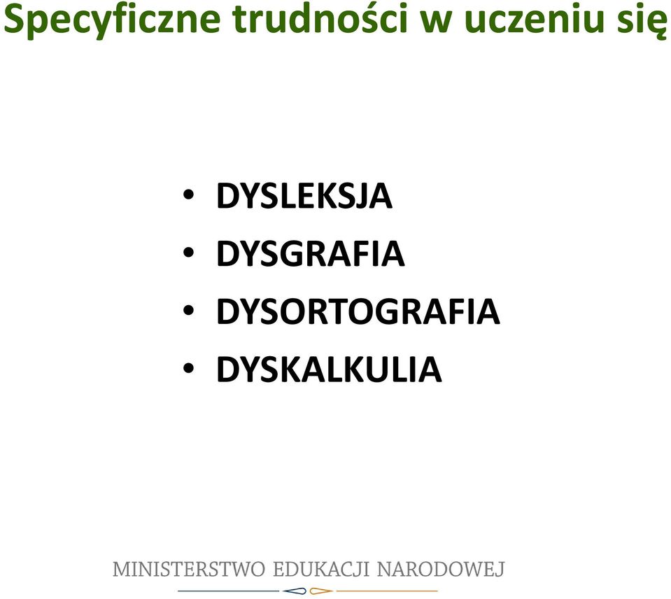 się DYSLEKSJA