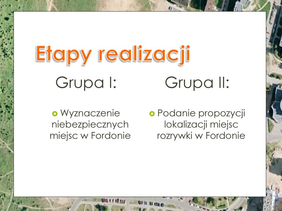 Fordonie Podanie propozycji