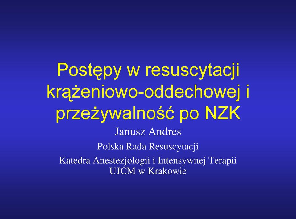 NZK Janusz Andres Polska Rada