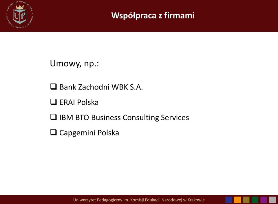 ERAI Polska IBM BTO Business