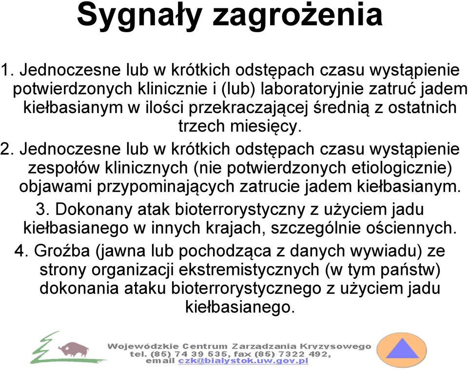 ostatnich trzech miesięcy. 2.