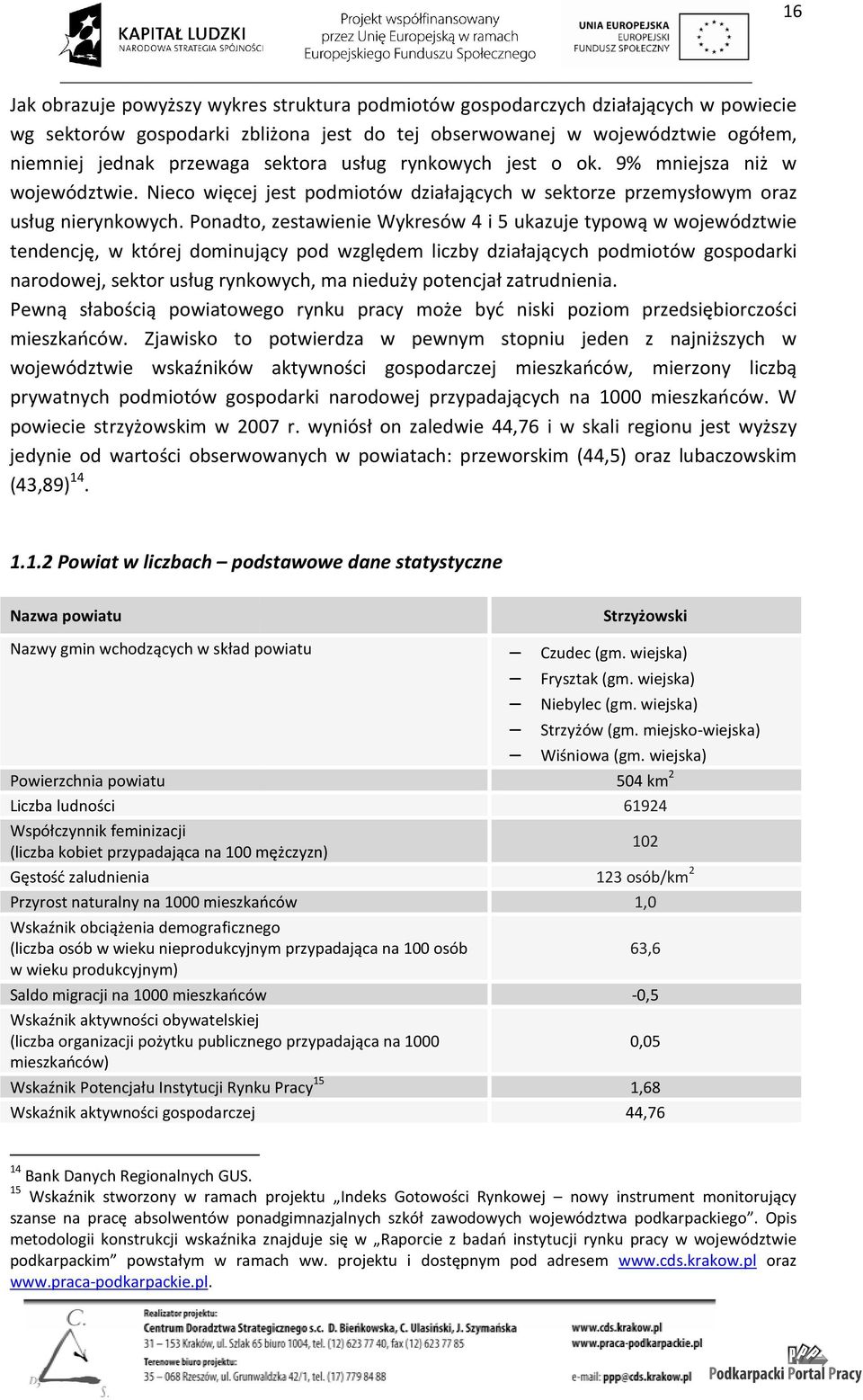 Ponadto, zestawienie Wykresów 4 i 5 ukazuje typową w województwie tendencję, w której dominujący pod względem liczby działających podmiotów gospodarki narodowej, sektor usług rynkowych, ma nieduży