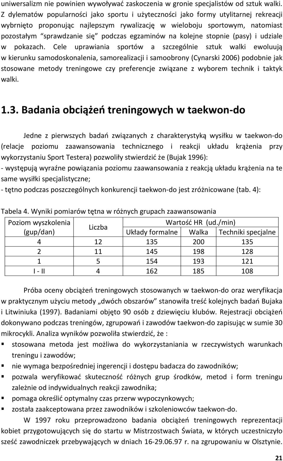 egzaminów na kolejne stopnie (pasy) i udziale w pokazach.