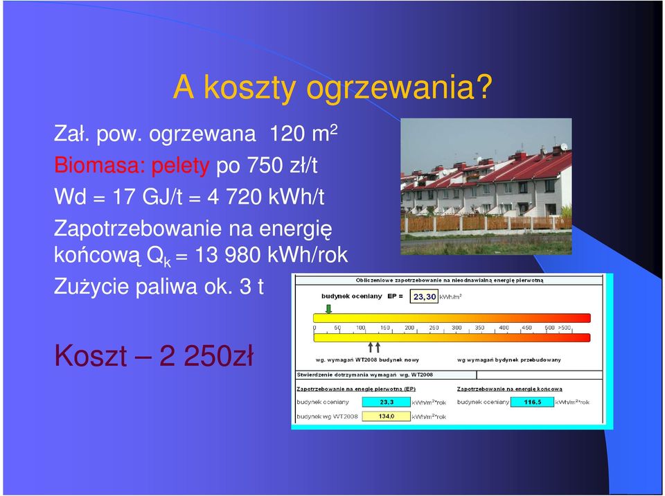 = 17 GJ/t = 4 720 kwh/t Zapotrzebowanie na