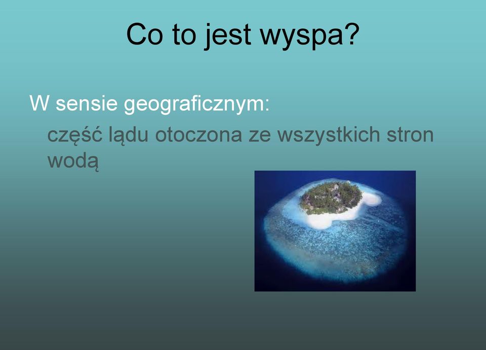 geograficznym: część