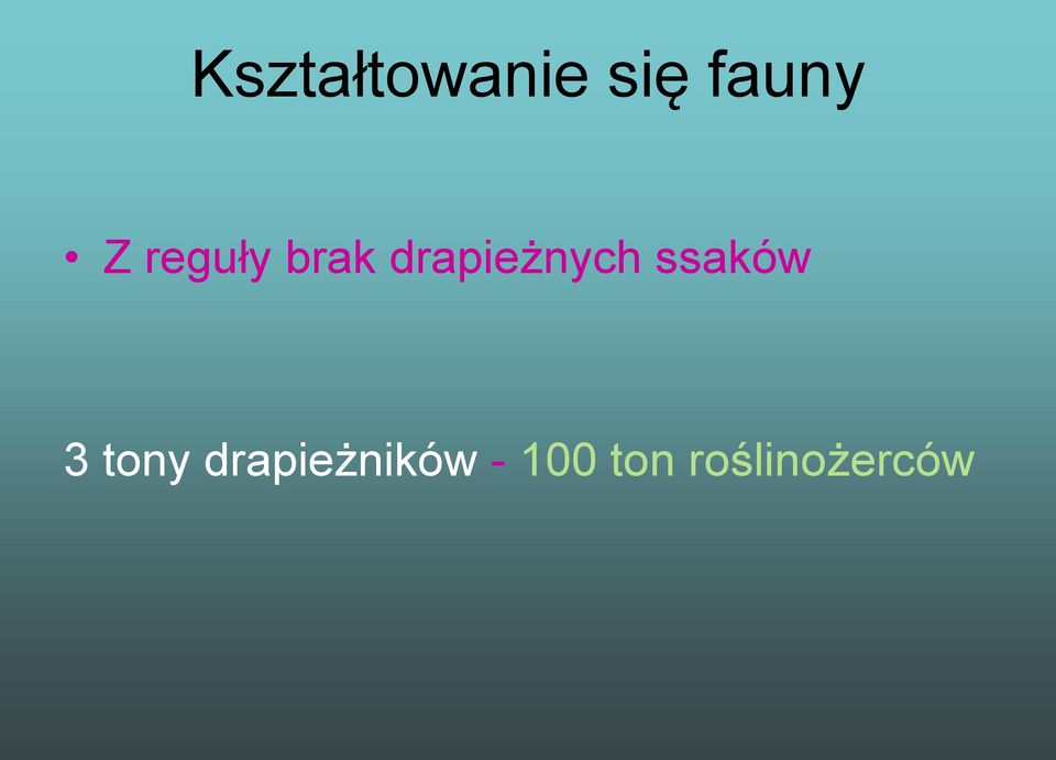 drapieżnych ssaków 3