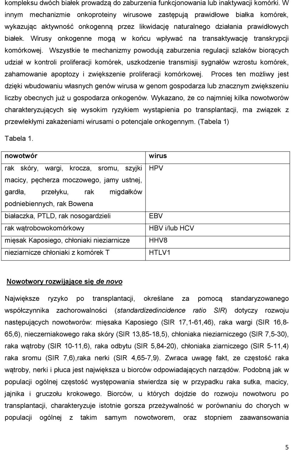 Wirusy onkogenne mogą w końcu wpływać na transaktywację transkrypcji komórkowej.