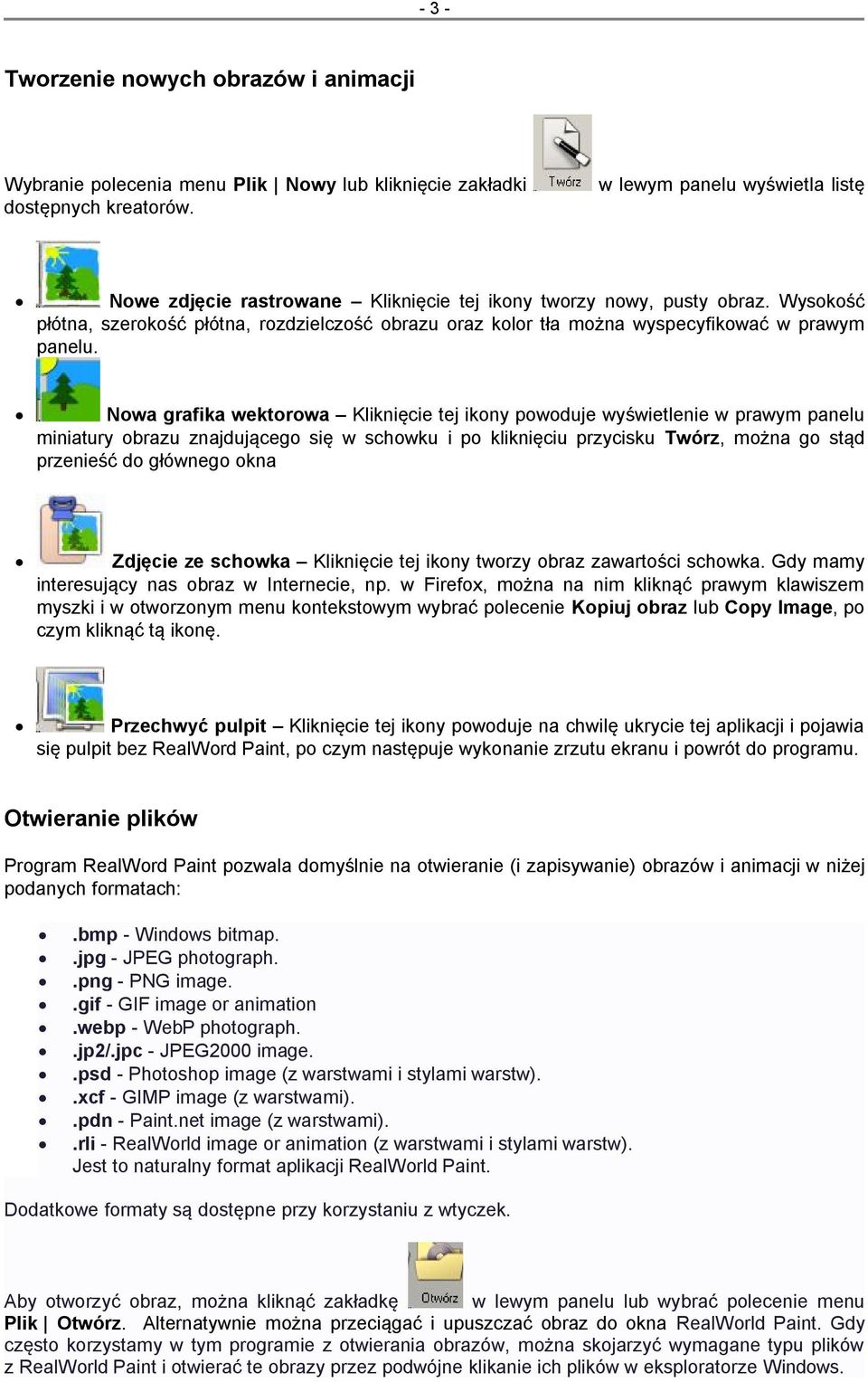 Wysokość płótna, szerokość płótna, rozdzielczość obrazu oraz kolor tła można wyspecyfikować w prawym panelu.