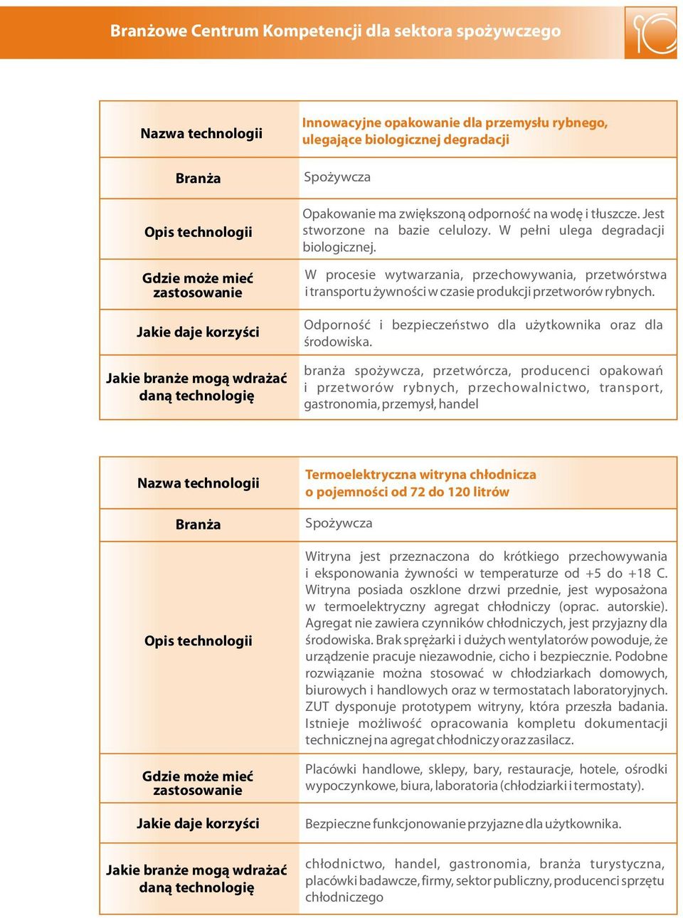 Odporność i bezpieczeństwo dla użytkownika oraz dla środowiska.