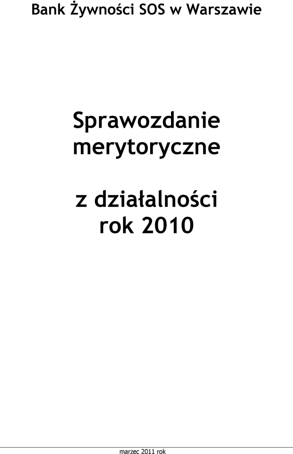 działalności rok