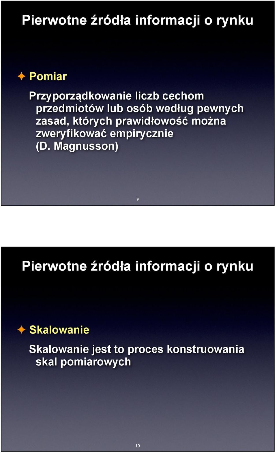 zweryfikować empirycznie (D.