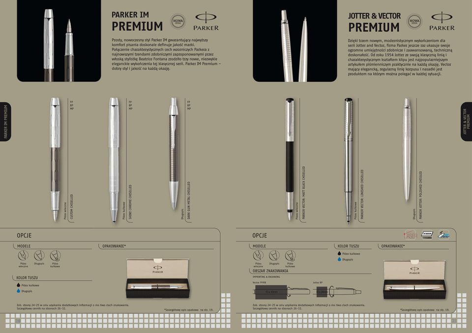 tej klasycznej serii. Parker IM Premium dobry styl i jakość na każdą okazję.
