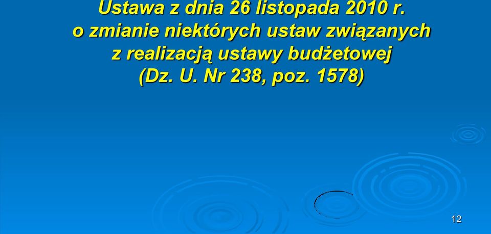 związanych z realizacją ustawy