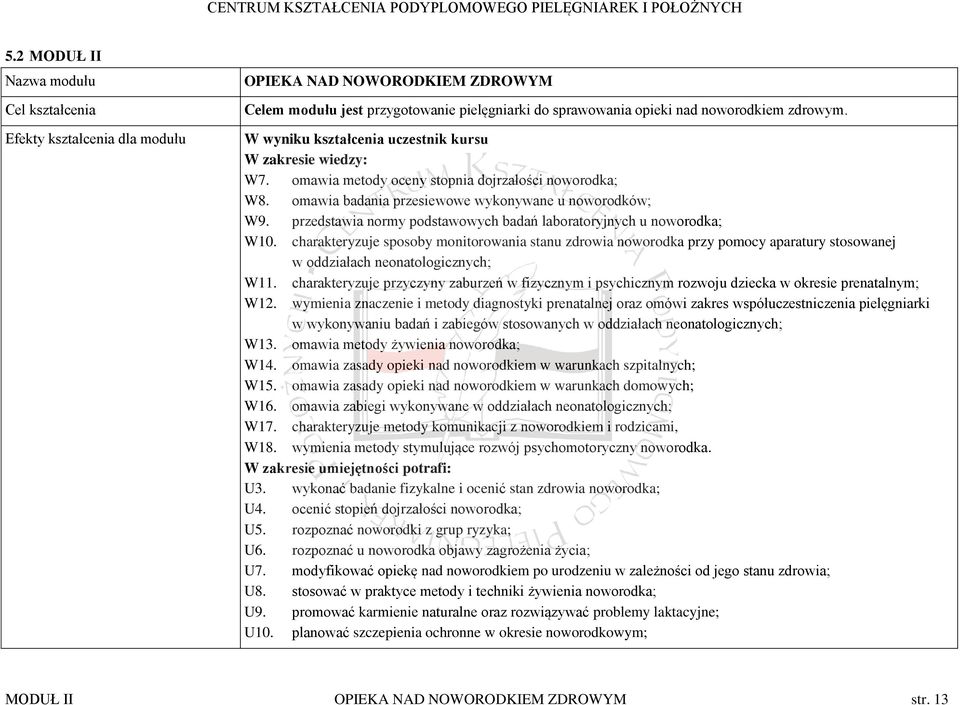 przedstawia normy podstawowych badań laboratoryjnych u noworodka; W10.