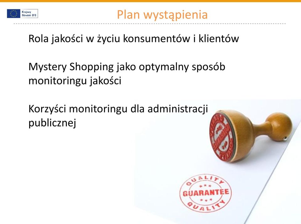 Korzyści monitoringu dla administracji publicznej Szkolenie