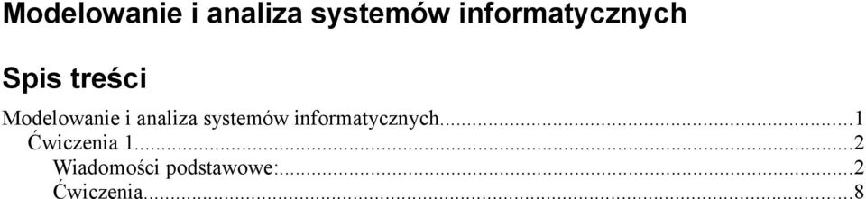 informatycznych...1 Ćwiczenia 1.