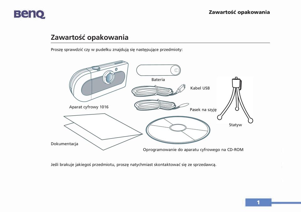 Pasek na szyję Statyw Dokumentacja Oprogramowanie do aparatu cyfrowego na