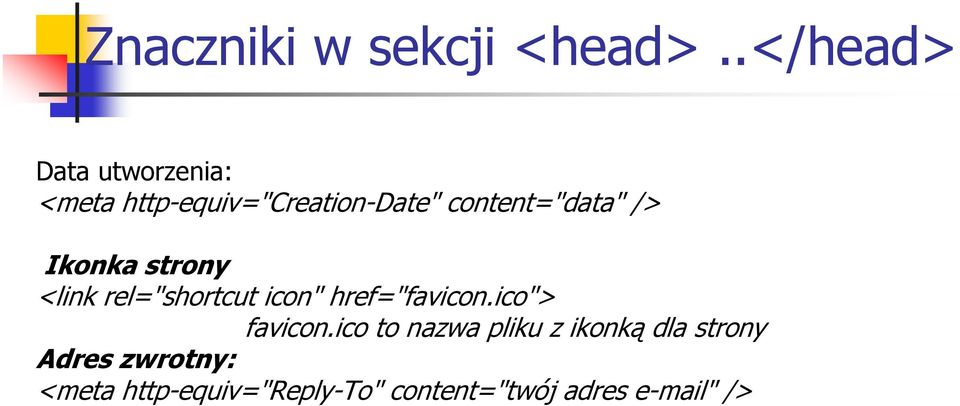 content="data" /> Ikonka strony <link rel="shortcut icon"