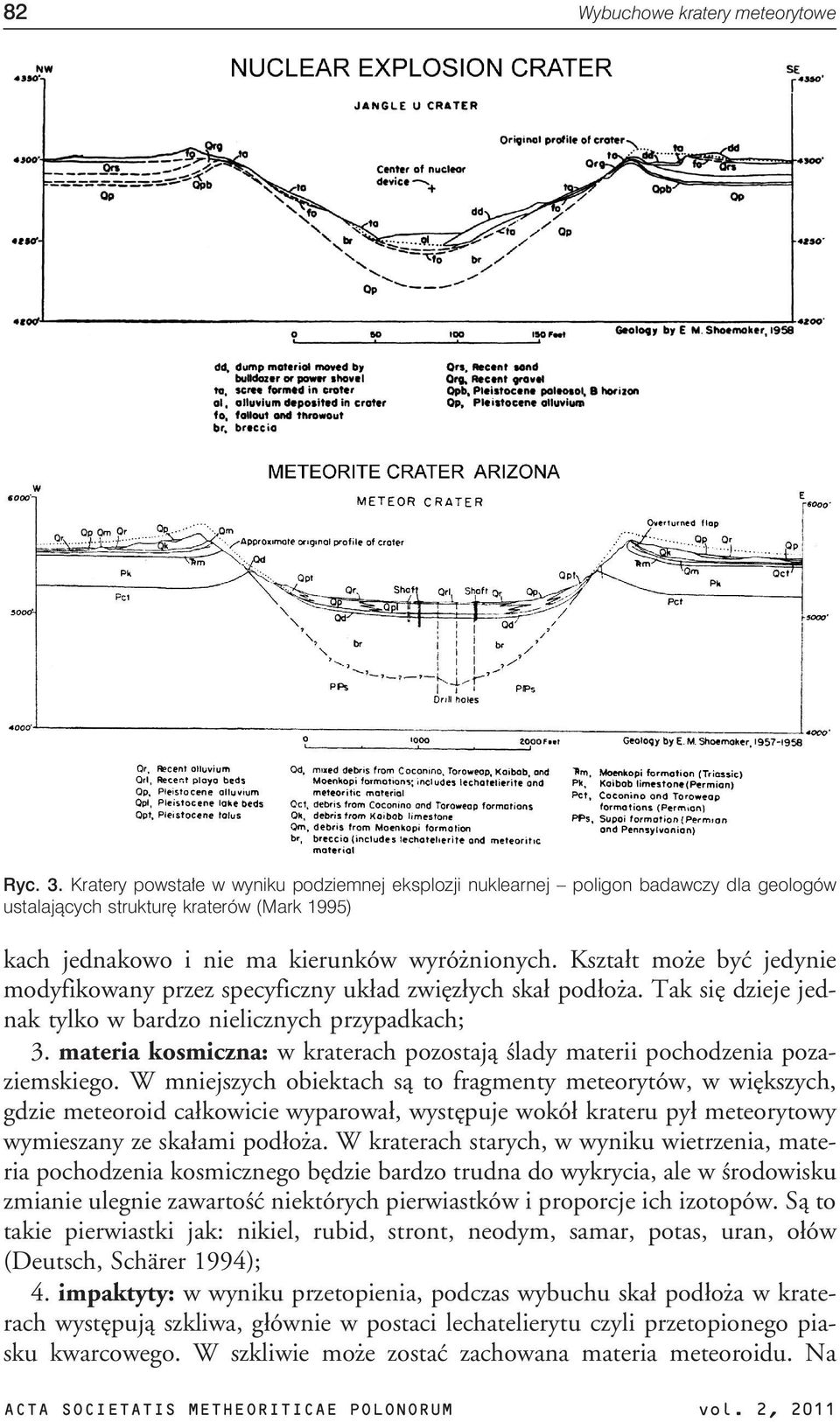 Kszta³t mo e byæ jedynie modyfikowany przez specyficzny uk³ad zwiêz³ych ska³ pod³o a. Tak siê dzieje jednak tylko w bardzo nielicznych przypadkach; 3.