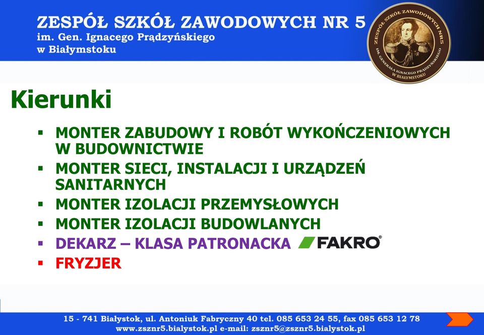 SANITARNYCH MONTER IZOLACJI PRZEMYSŁOWYCH MONTER