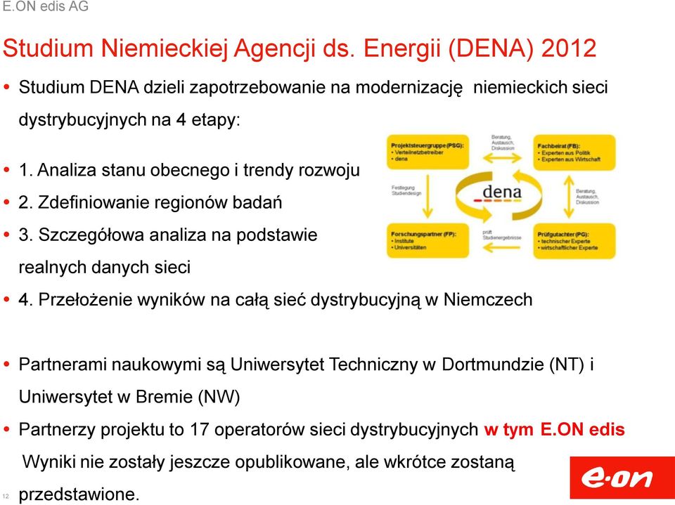 Analiza stanu obecnego i trendy rozwoju 2. Zdefiniowanie regionów badań 3. Szczegółowa analiza na podstawie realnych danych sieci 4.