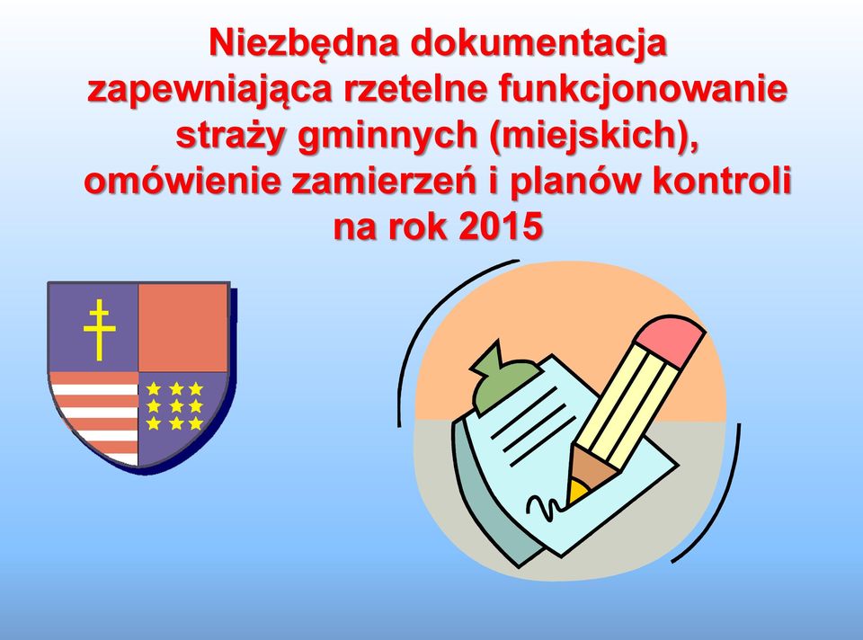 funkcjonowanie straży gminnych