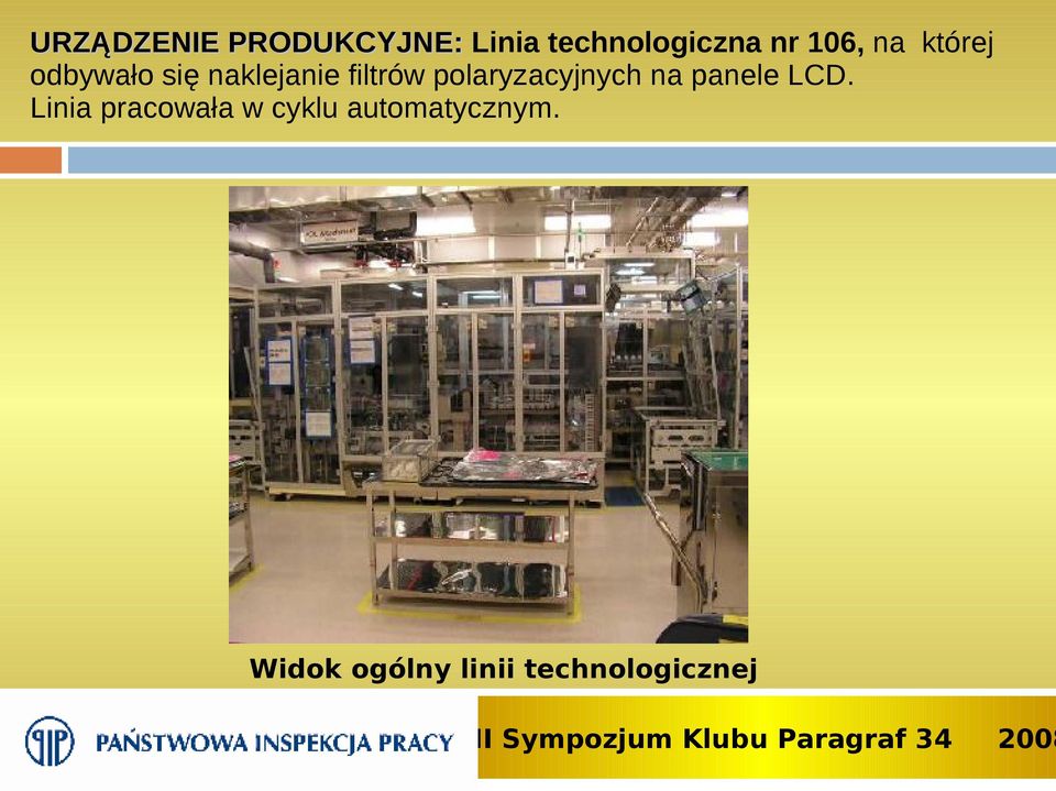 naklejanie filtrów polaryzacyjnych na panele LCD.