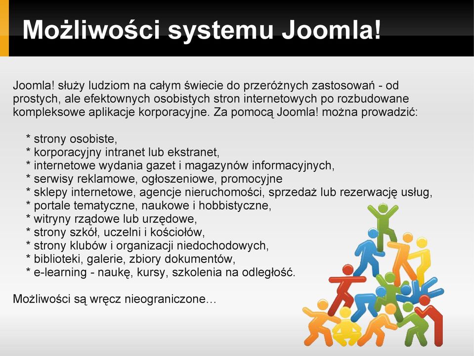 Za pomocą Joomla!